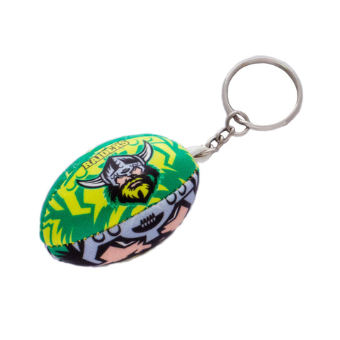 Canberra Raiders NRL Squishy Football Keyring