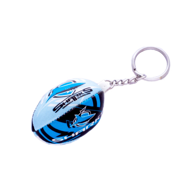 Cronulla Sharks NRL Squishy Football Keyring