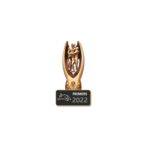 Penrith Panthers NRL 2022 Premiers Premiership 3D Trophy Pin