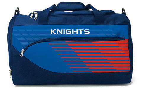 Newcastle Knights NRL Bolt Travel Training Shoulder Sports Bag
