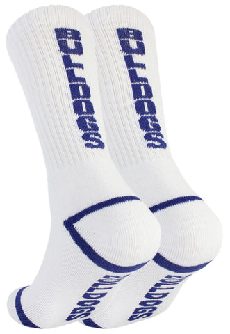 Canterbury Bulldogs NRL Full Terry Sport Crew Socks