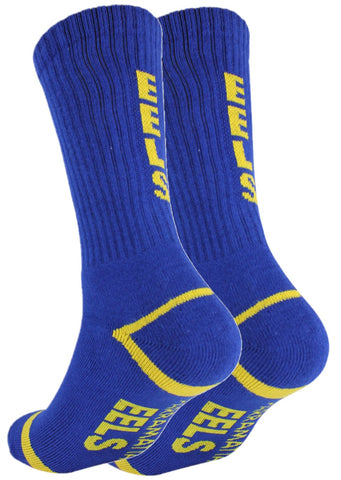 Parramatta Eels NRL Full Terry Sport Crew Socks