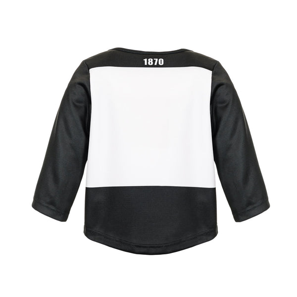 Port Adelaide Power Longsleeve Baby Toddlers Footy Jumper Guernsey