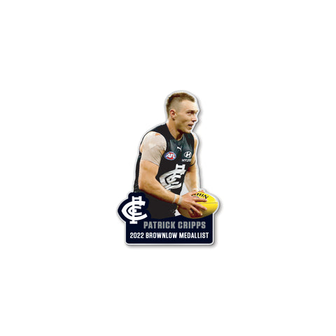 Carlton Blues Patrick Cripps 2022 Brownlow Medallist Lapel Pin