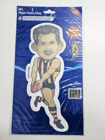 Hawthorn Hawks Player Static Cling Luke Hodge