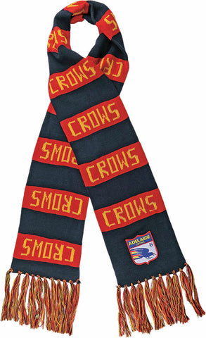 Adelaide Crows Heritage Emblem Bar Scarf