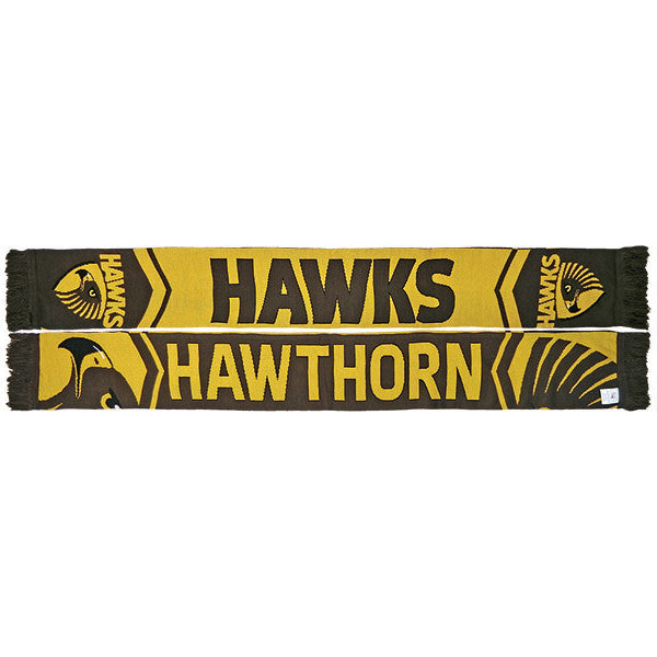 Hawthorn Hawks Cleave Jacquard Scarf