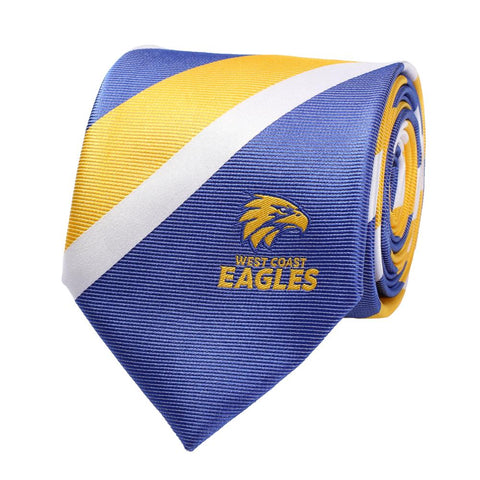 West Coast Eagles Stripe Tie