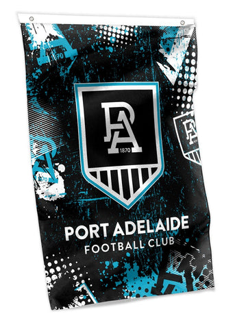 Port Adelaide Power Wall Flag