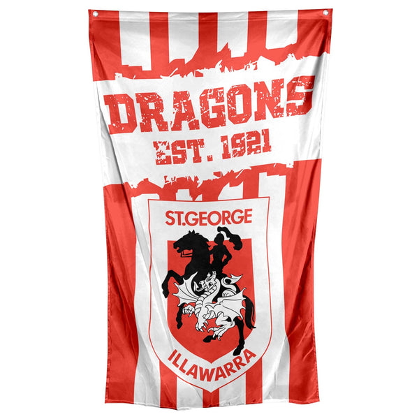 St George Dragons NRL Large Wall Cape Flag