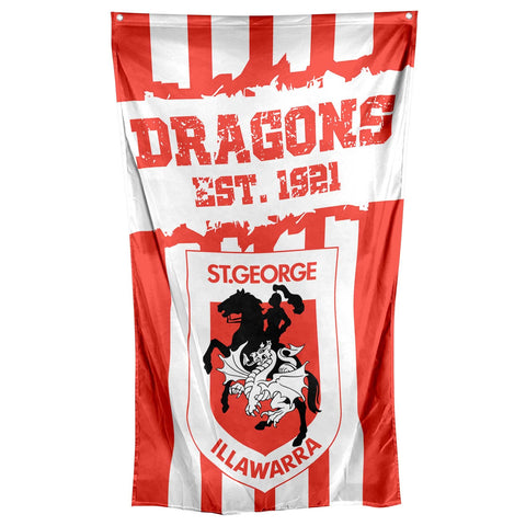 St George Dragons NRL Large Wall Cape Flag