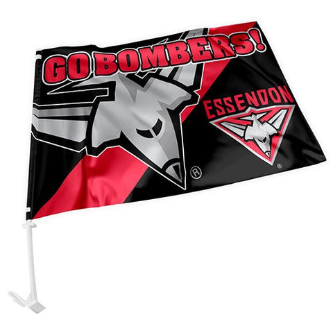 Essendon Bombers Car Flag