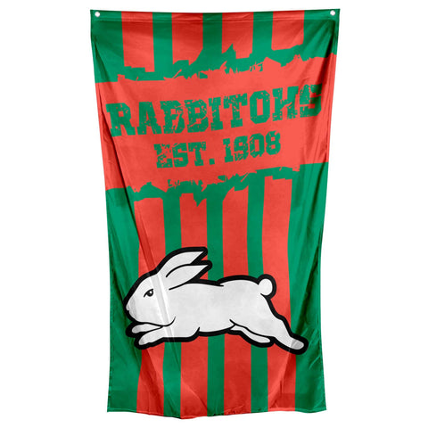 South Sydney Rabbitohs NRL Large Wall Cape Flag