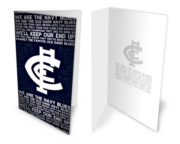 Carlton Blues Musical Card