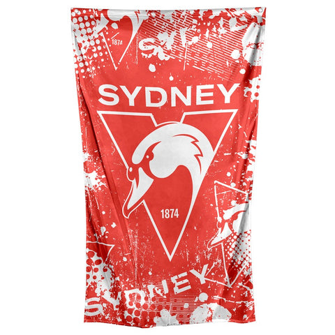 Sydney Swans Large Wall Cape Flag