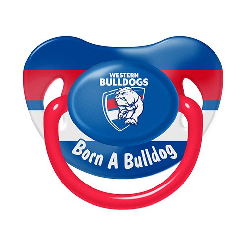 Western Bulldogs Baby Dummy