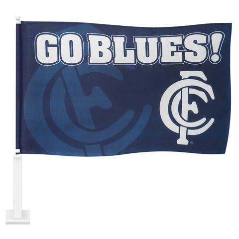 Carlton Blues Car Flag