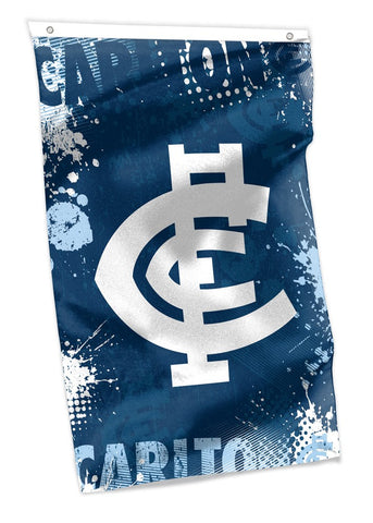 Carlton Blues Wall Flag 100cm x 70cm