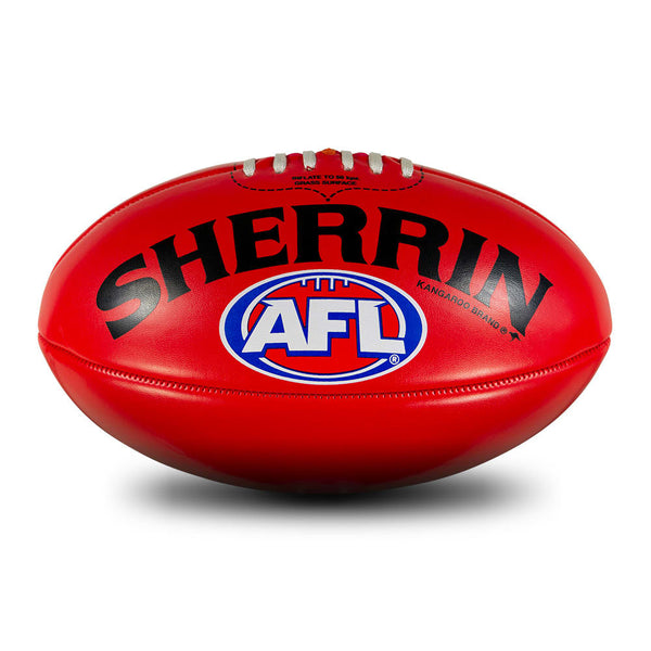 Sherrin AFL Kangaroo Brand PVC Football size 5