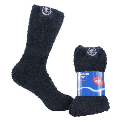 Carlton Blues Ladies Youths Bed Socks - Spectator Sports Online