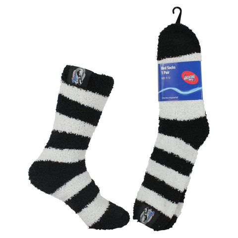 Collingwood Magpies Ladies Youths Bed Socks - Spectator Sports Online