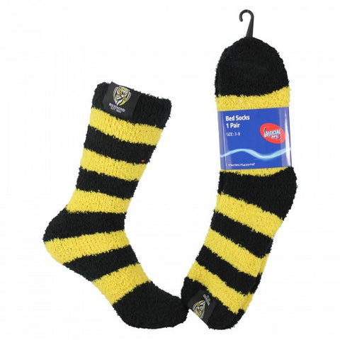 Richmond Tigers Ladies Youths Bed Socks - Spectator Sports Online