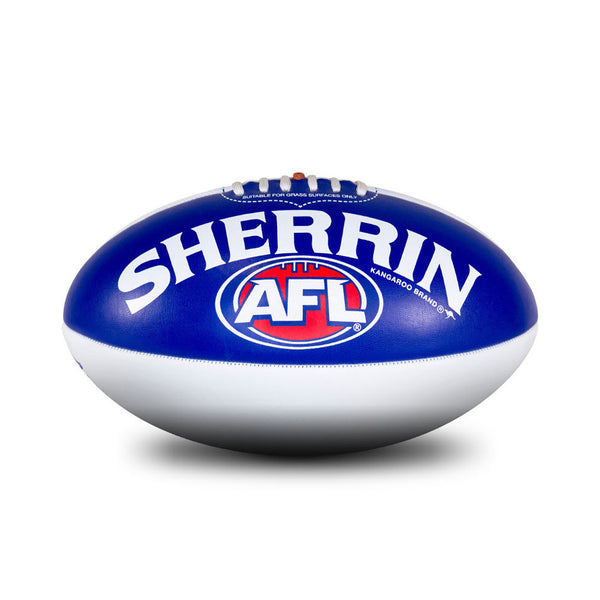 North Melbourne Kangaroos Sherrin Autograph Football size 3