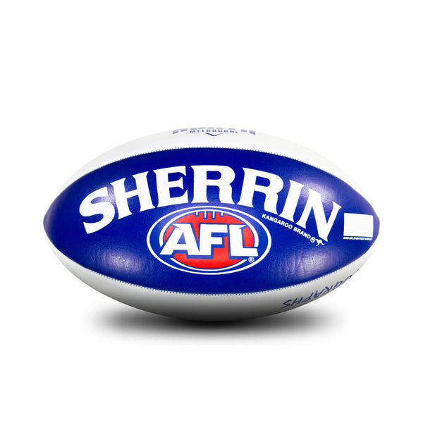 North Melbourne Kangaroos Sherrin Autograph Football size 3
