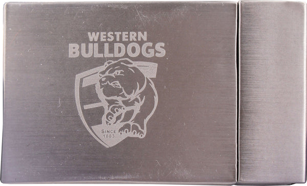 Western Bulldogs Leather Belt - Spectator Sports Online - 2