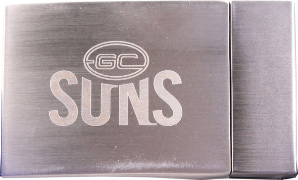 Gold Coast Suns Leather Belt - Spectator Sports Online - 2
