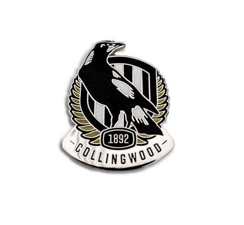 Collingwood Magpies Logo Metal Pin Badge