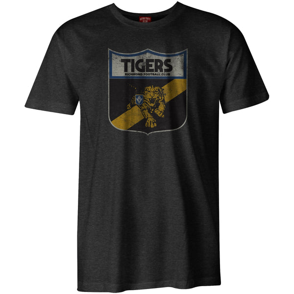 Richmond Tigers Mens Adults Heritage Retro Tee