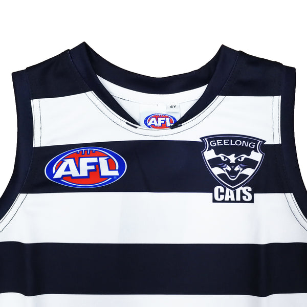 Geelong Cats Kids Youths AFL Auskick Playing Pack with Football