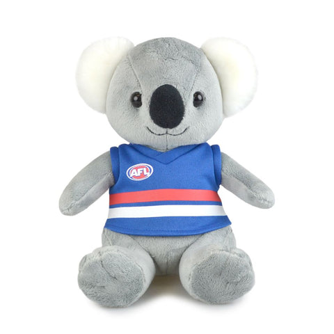 Western Bulldogs Plush Koala Player Toy 20cm