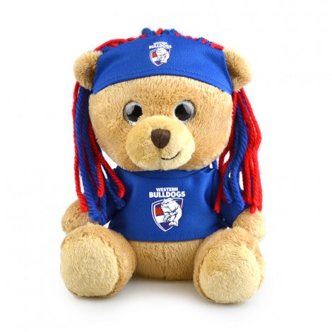 Western Bulldogs Plush Sparkle Fanatic Bear Novelty Toy