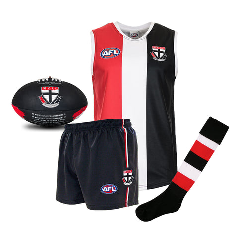 St Kilda Saints Kids Youths AFL Auskick Playing Pack with Football