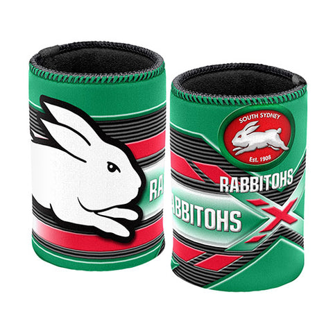 South Sydney Rabbitohs NRL Logo Can Cooler