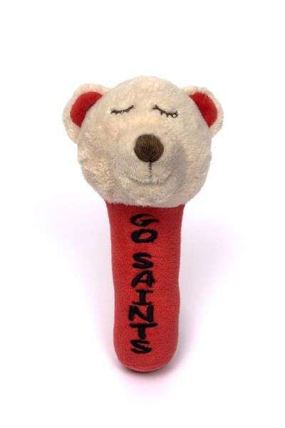 St Kilda Saints Nursery Rattle 16cm