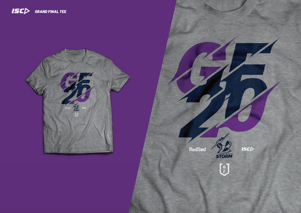 Melbourne Storm ISC 2020 Grand Final Mens Tee Shirt