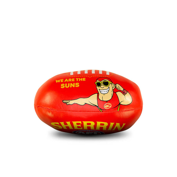 Gold Coast Suns Sherrin Soft Footy 20cm