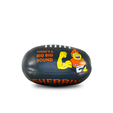 Greater Western Sydney GWS Giants Sherrin Soft Footy 20cm