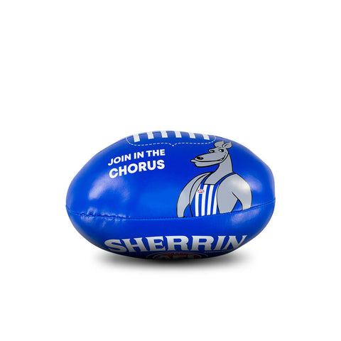 North Melbourne Kangaroos Sherrin Soft Footy 20cm