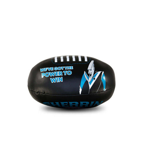 Port Adelaide Power Sherrin Soft Footy 20cm