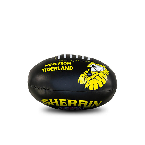 Richmond Tigers Sherrin Soft Footy 20cm