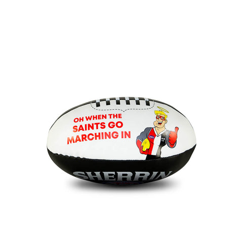 St Kilda Saints Sherrin Soft Footy 20cm