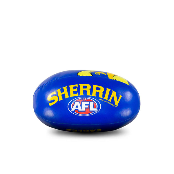 West Coast Eagles Sherrin Soft Footy 20cm