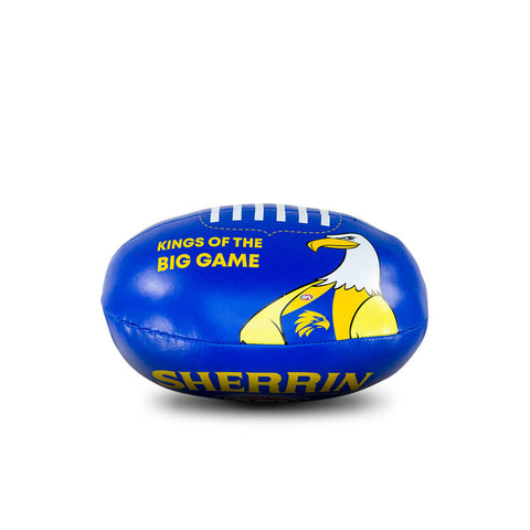 West Coast Eagles Sherrin Soft Footy 20cm