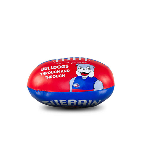 Western Bulldogs Sherrin Soft Footy 20cm