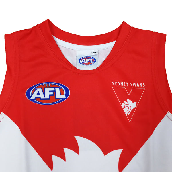 Sydney Swans Kids Youths AFL Auskick Playing Pack with Football