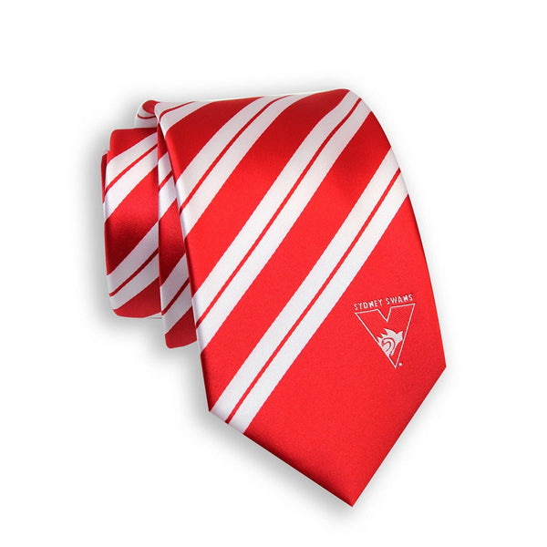 Sydney Swans Stripe Tie - Spectator Sports Online